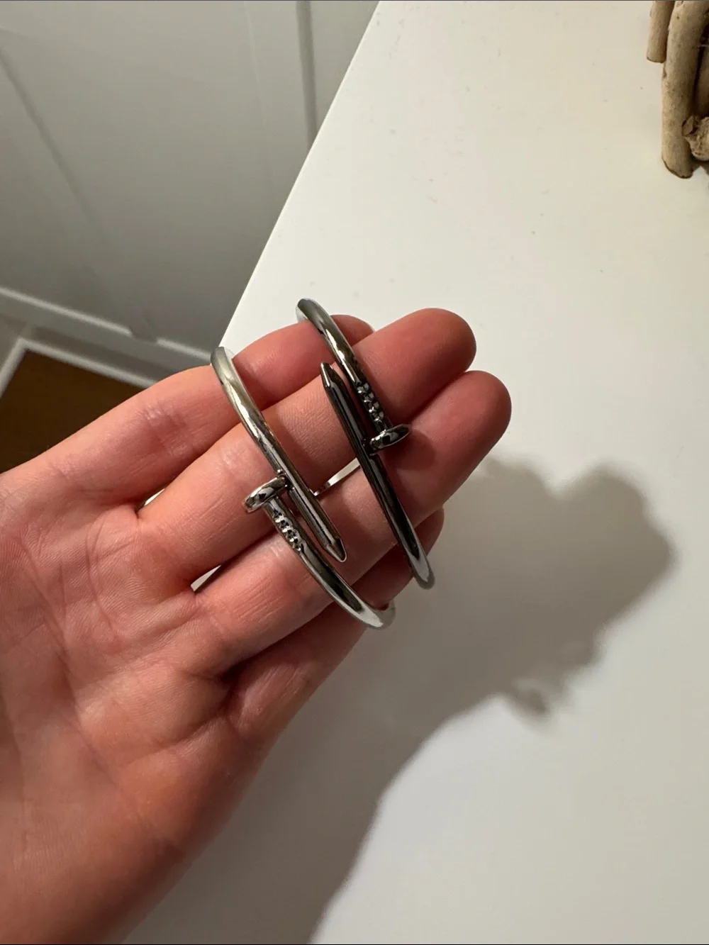 Nail bracelet